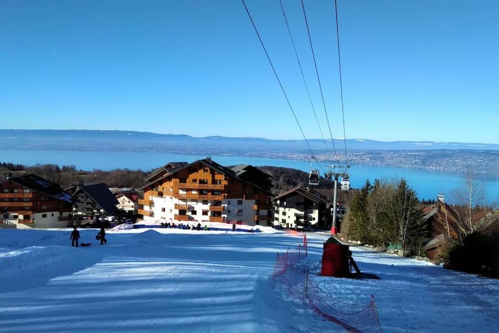 Appartement T2 Ideal Pour Une Famille Thollon-les-Memises Екстериор снимка